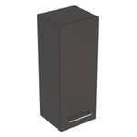 Mueble de media altura, serie Selnova Square con una puerta, referencia 501.277.00.1 de Geberit. B'=33cm. Lava / Cubierto mate